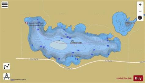 Fishing spots and depth. . Boulder lake mn depth map